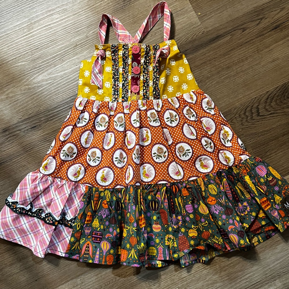 Matilda Jane Fall/Thanksgiving knot dress